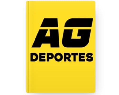 Cuaderno de notas para coberturas y entrevistas deportivas de AG Deportes